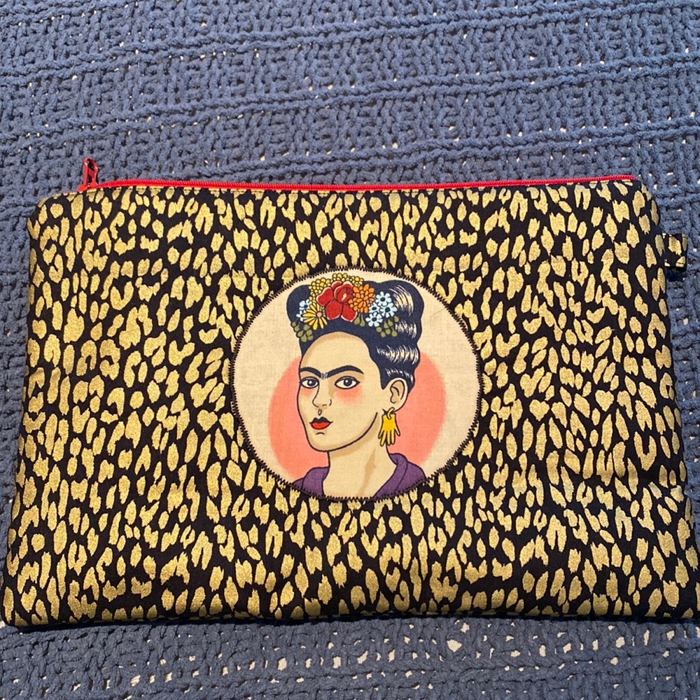 Frida Kahlo cosmetic bag